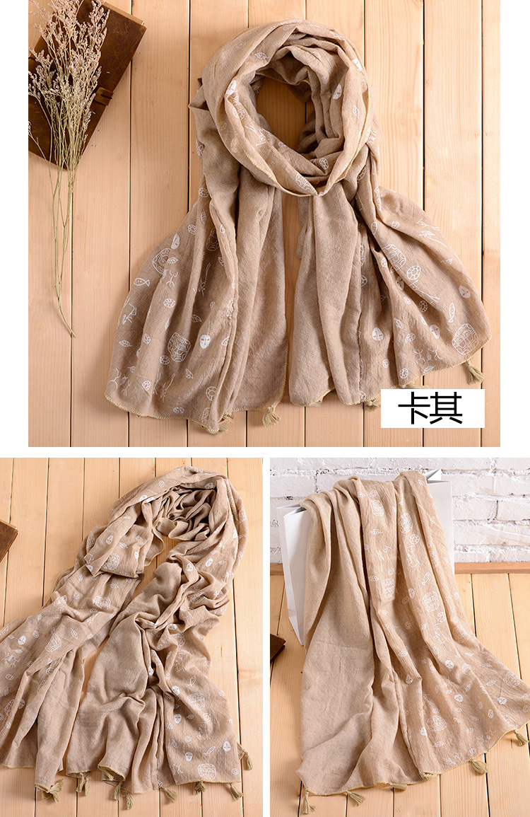 National wind cotton scarf wholesale