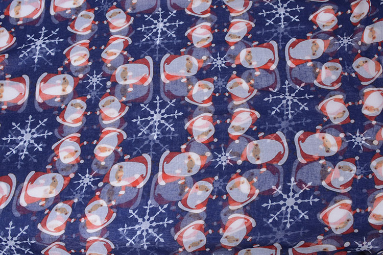 Viscose christmas scarf wholesale