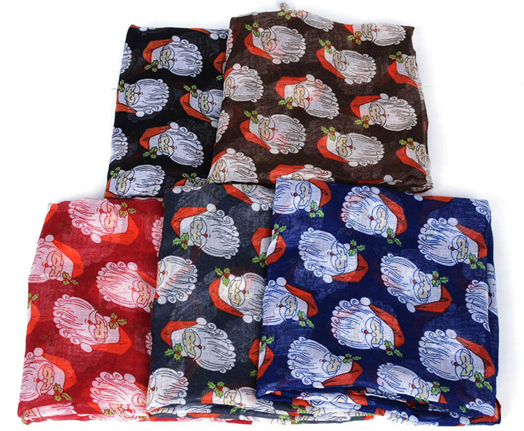 Christmas fashion scarf wholesale