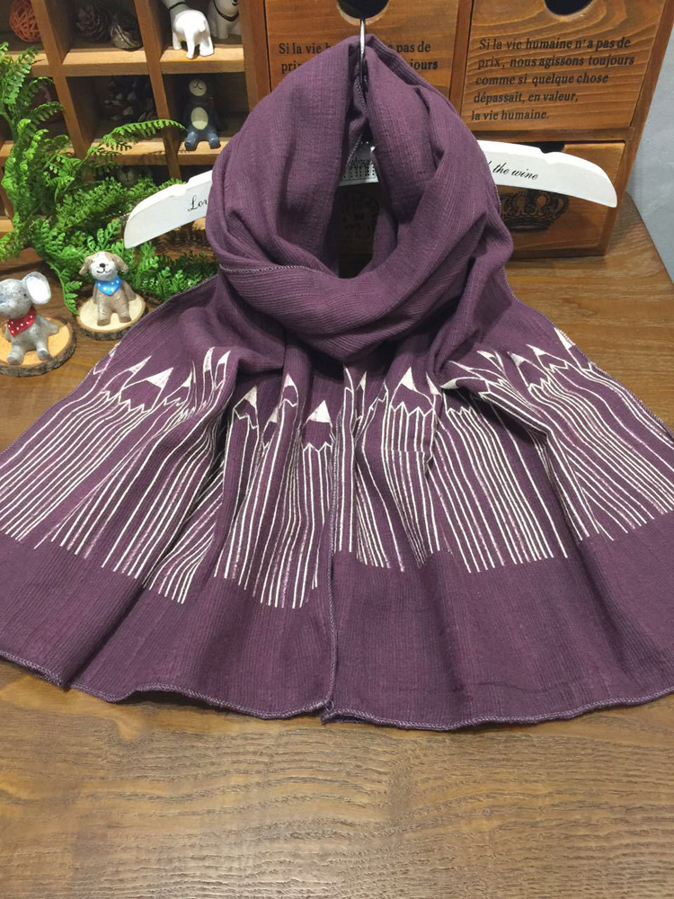 Wholesale cotton kids scarf