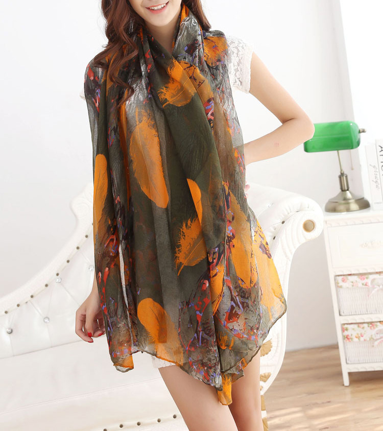 Wholesale womens polyester scarf