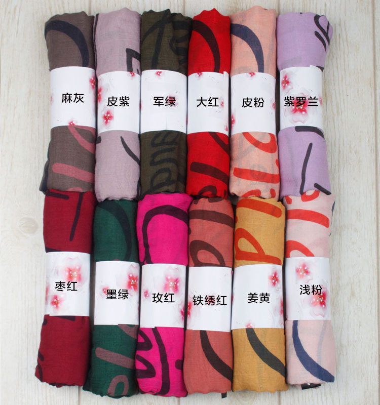 Wholesale womens cotton scarf