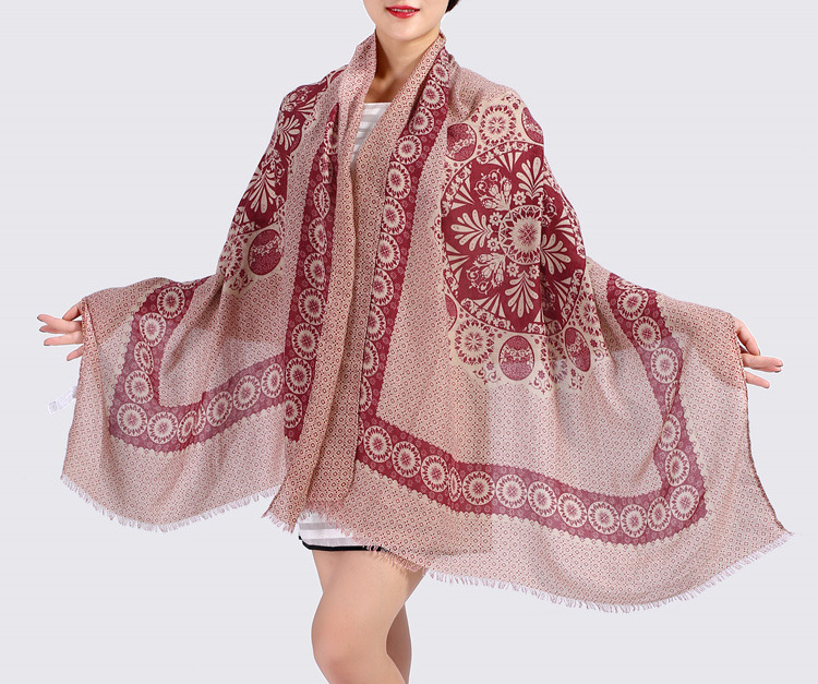 Wholesale cotton twill fabric scarf