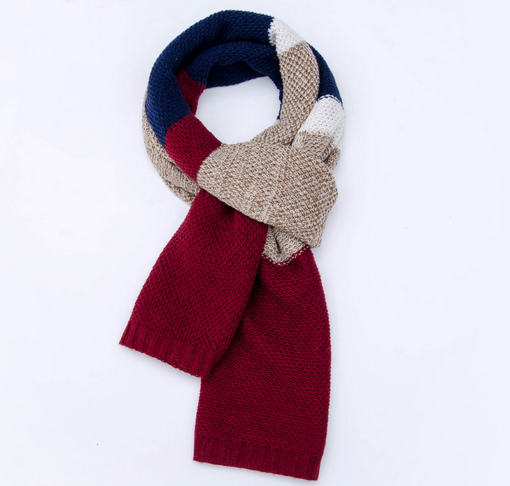 Wholesale men winter wool scarf