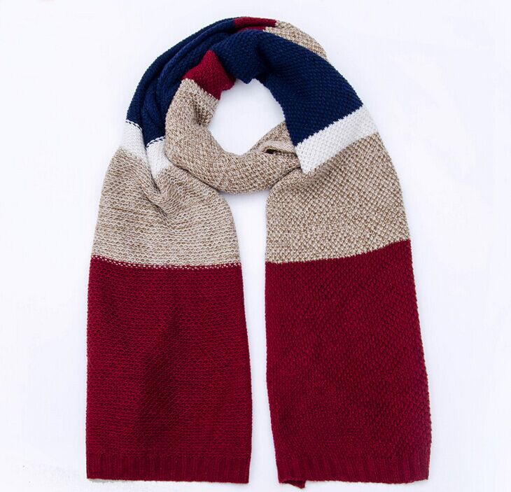 Wholesale men winter wool scarf
