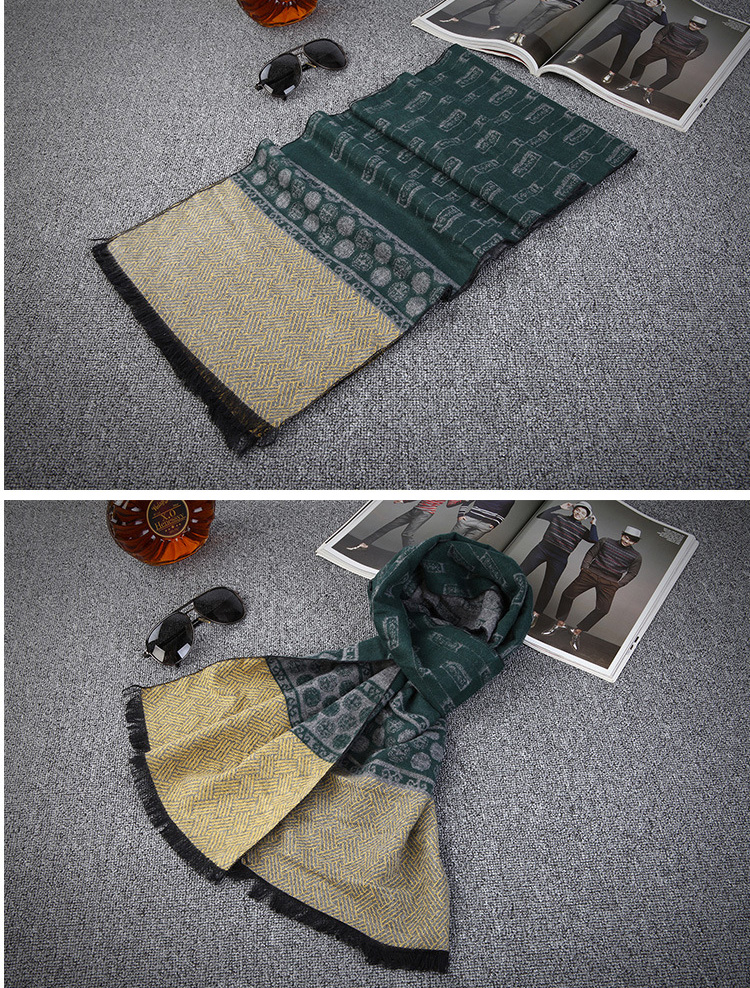 Wholesale men warm winter scarf