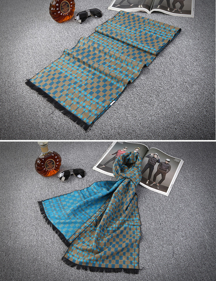 Wholesale cotton warm men scarf