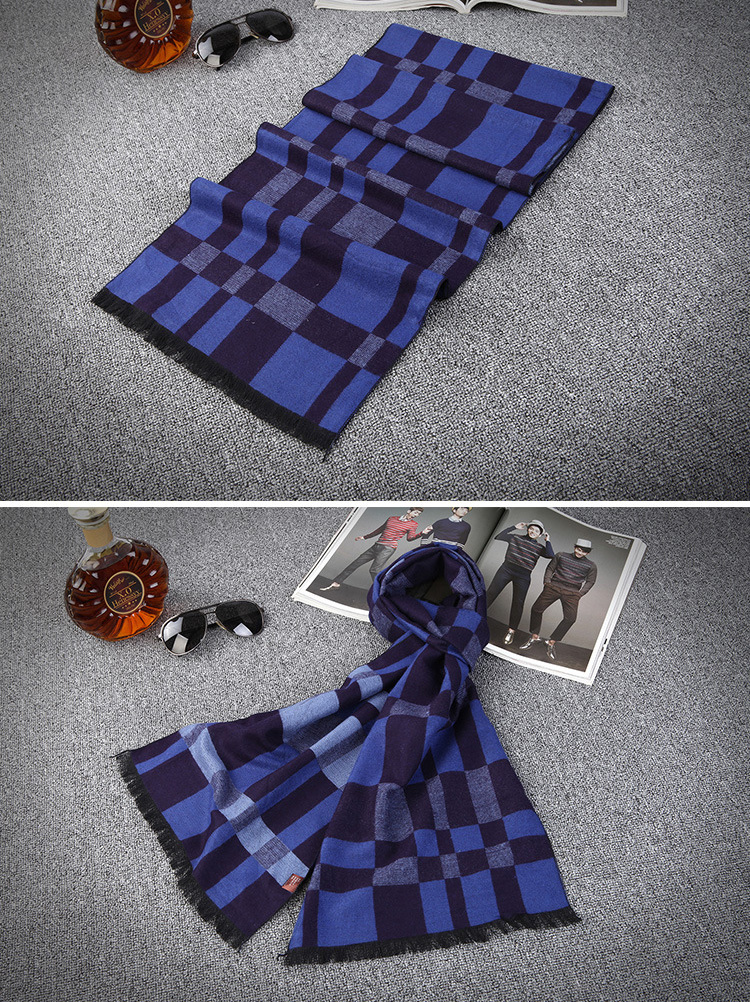 Wholesale mens fringe cotton scarf