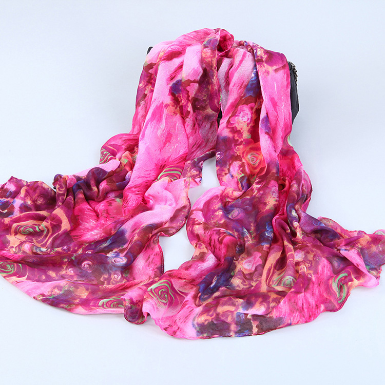 Wholesale viscose graffiti scarf