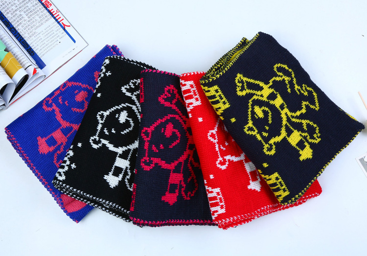 Wholesale cartoon winter scarf kids