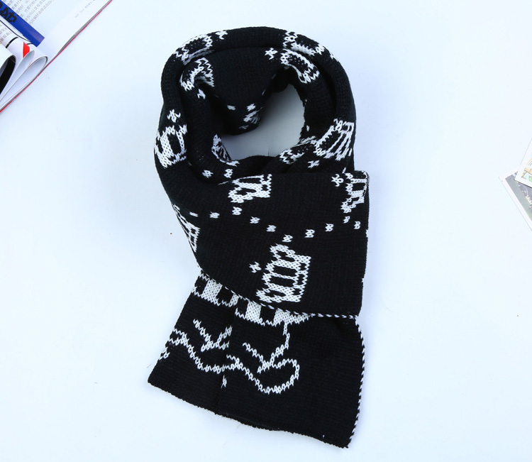 Wholesale cartoon winter scarf kids