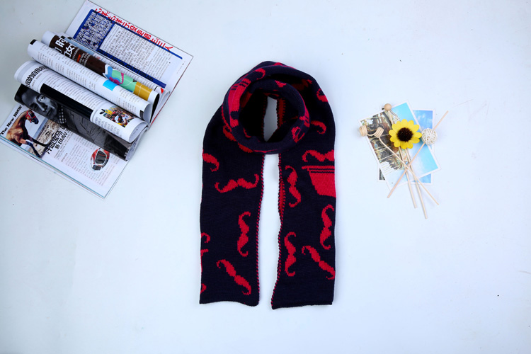 Wholesale wool kids knit scarf