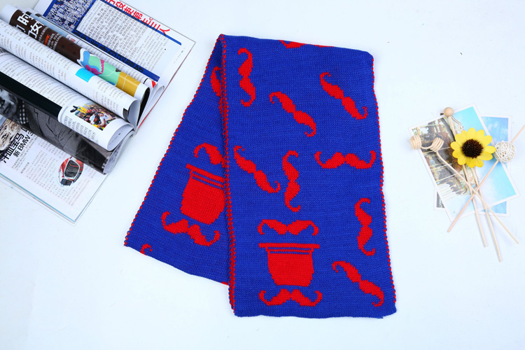 Wholesale wool kids knit scarf