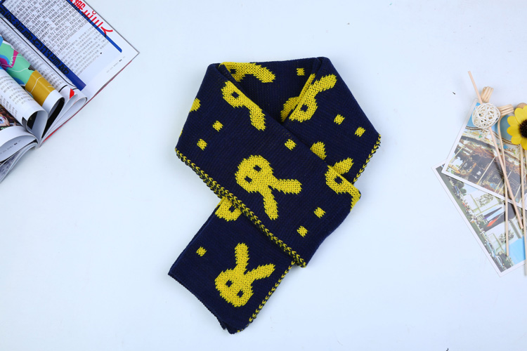 Wholesale kids knitted scarf wool
