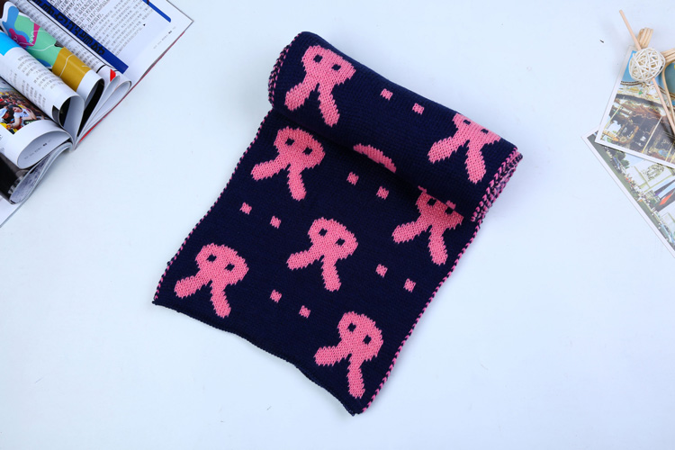 Wholesale kids knitted scarf wool