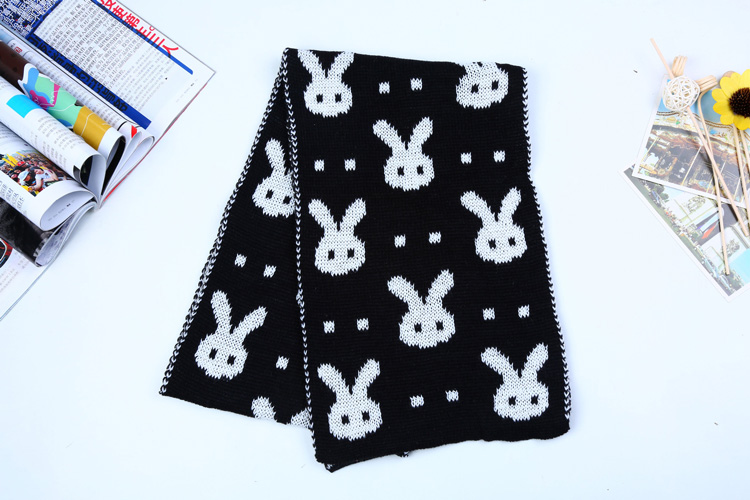 Wholesale kids knitted scarf wool