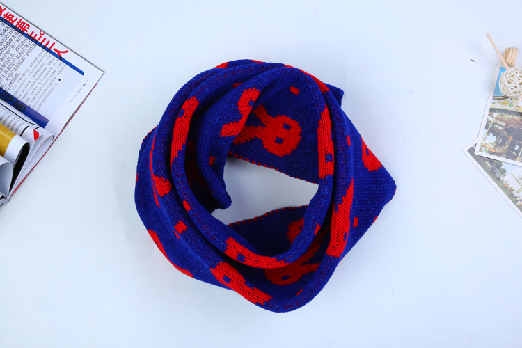 Wholesale kids knitted scarf wool