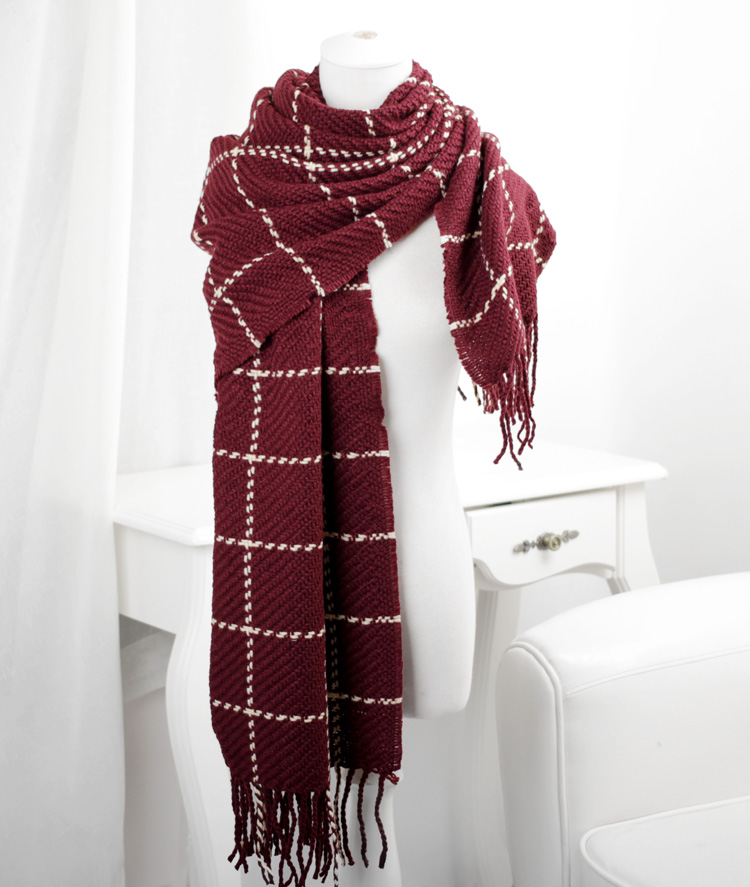 Wholesale winter wool blend scarf