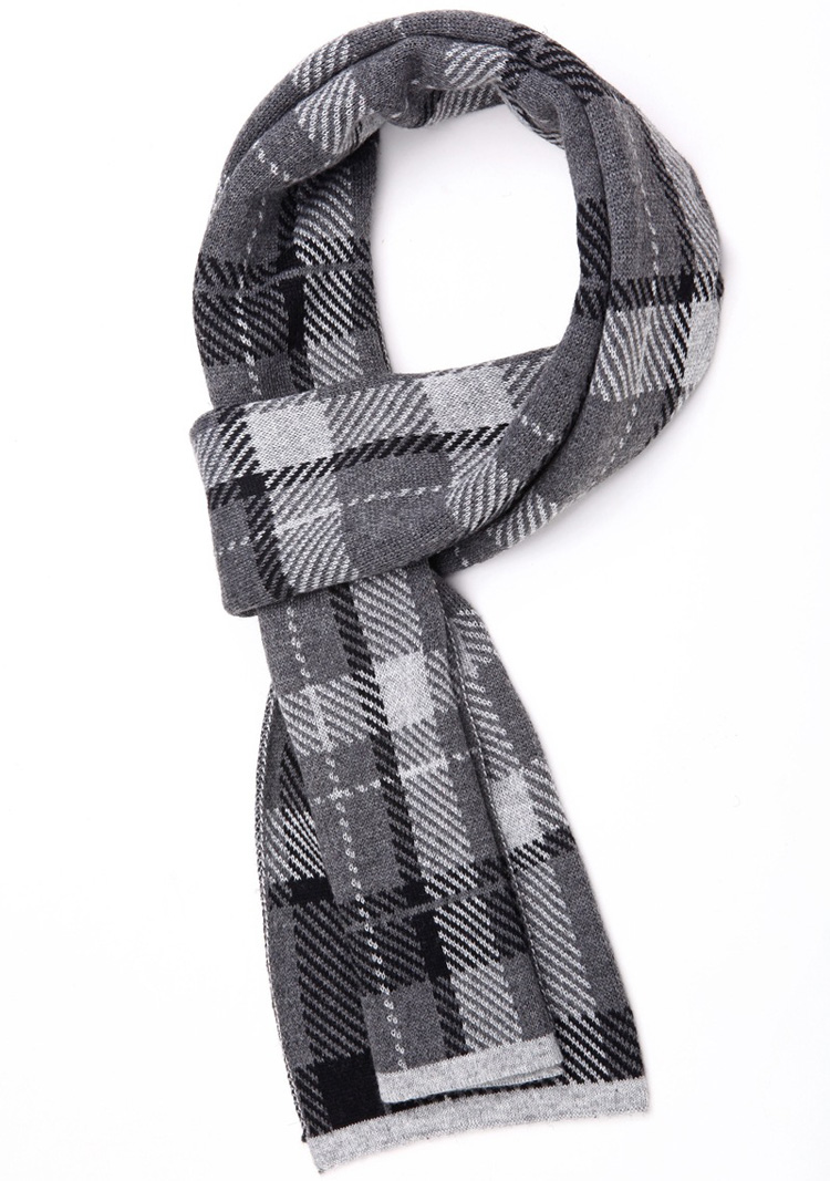 Warm men cashmere scarf wholesale