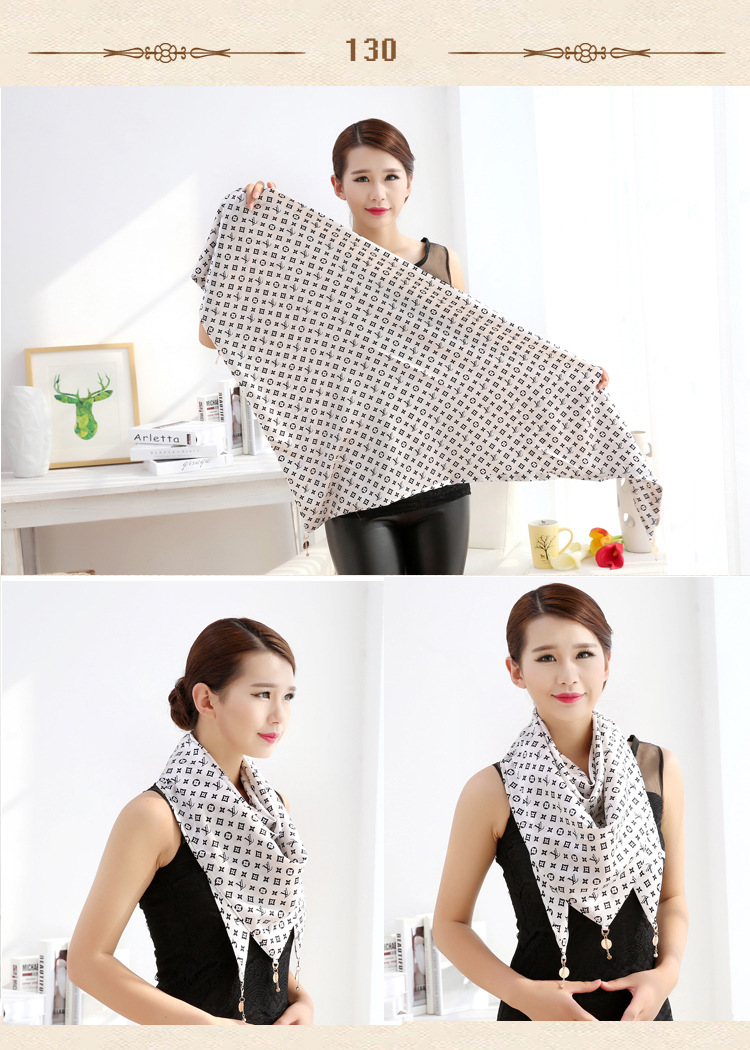 Triangle silk scarf wholesale