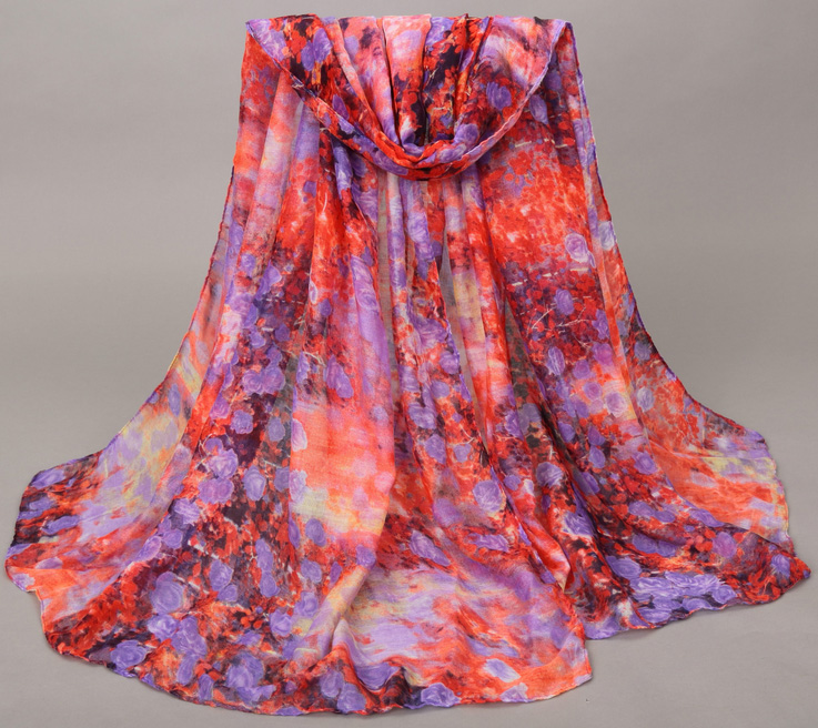 Rose fashion scarf wholesale