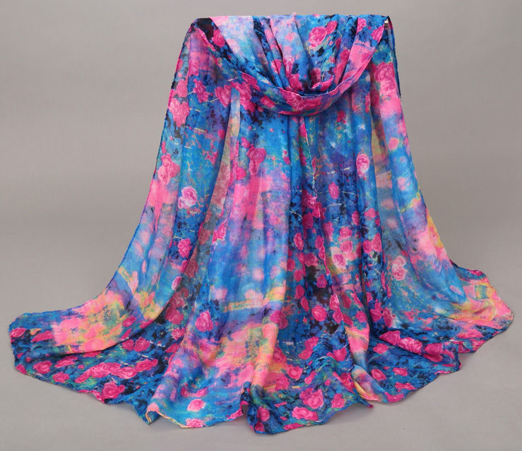 Rose fashion scarf wholesale
