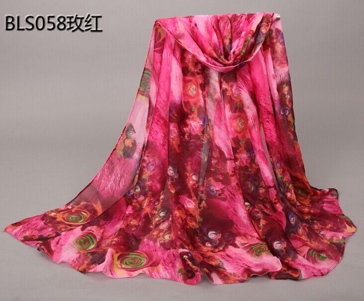 Viscose silk scarf wholesale for sale