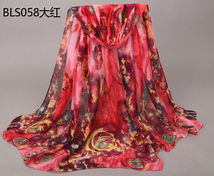 Viscose silk scarf wholesale for sale