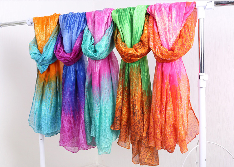 Wholesale polyester viscose scarf
