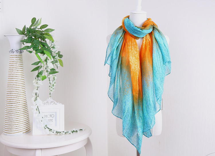 Wholesale polyester viscose scarf