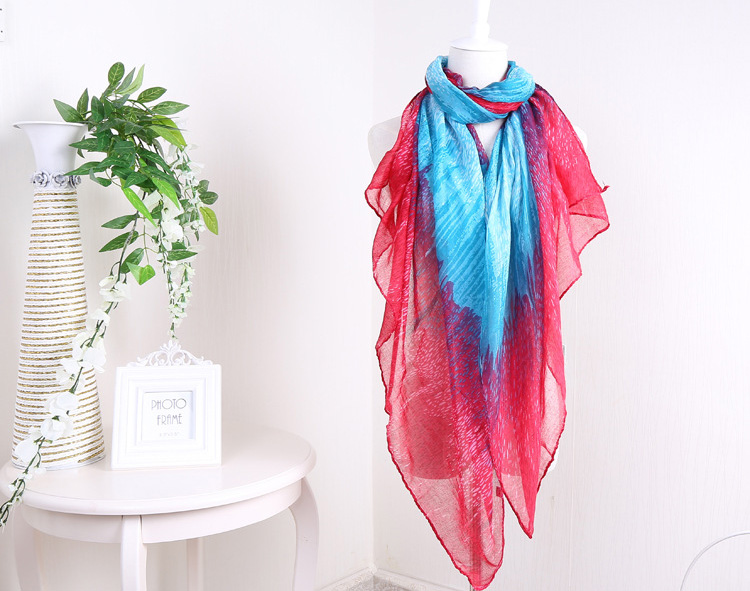 Wholesale polyester viscose scarf