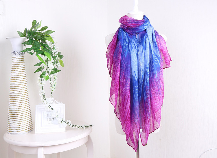Wholesale polyester viscose scarf