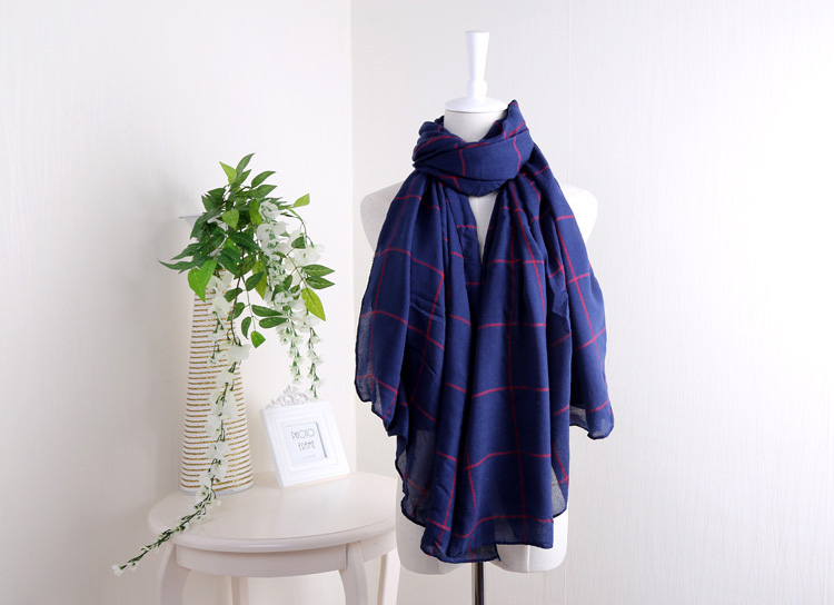 Womens plaid scarf wholesale