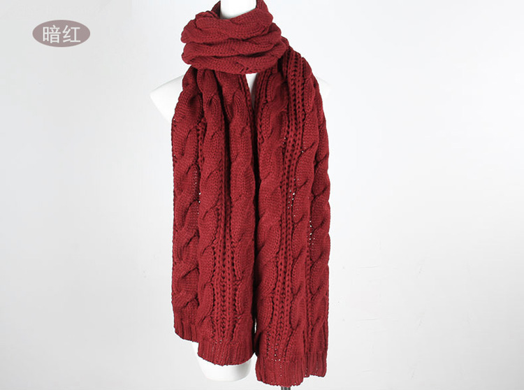 Irish wool scarf women