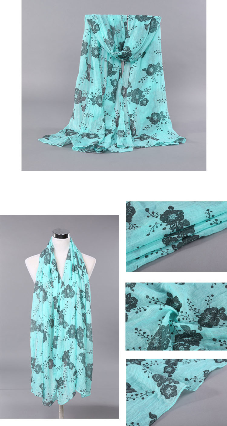 Viscose cotton scarf wholesale