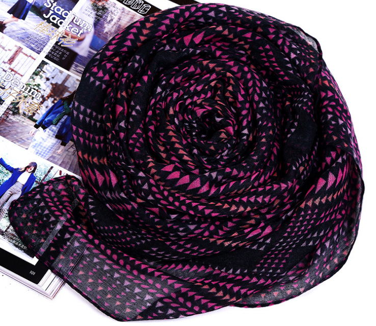 Wholesale cotton viscose long scarf