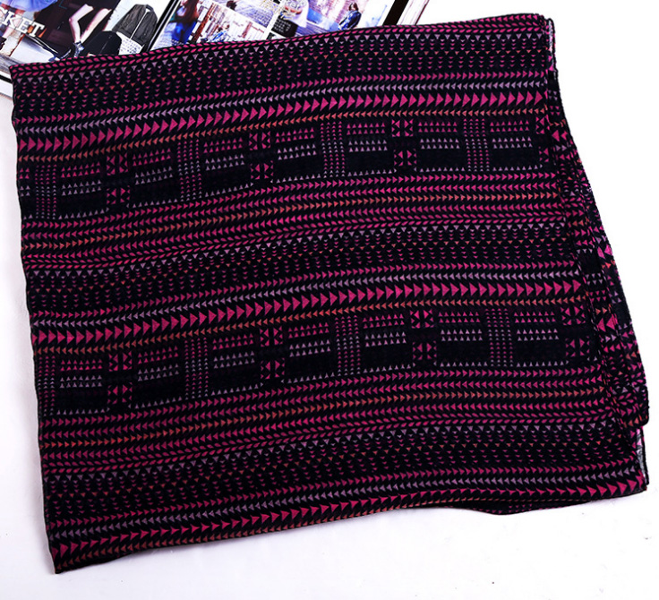 Wholesale cotton viscose long scarf