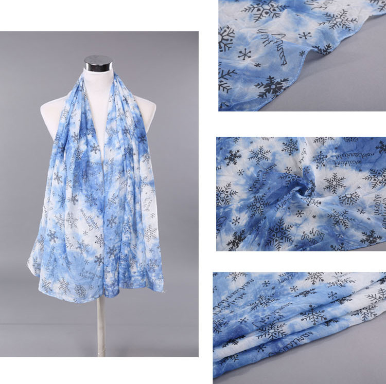 Wholesale silk viscose knitting scarf