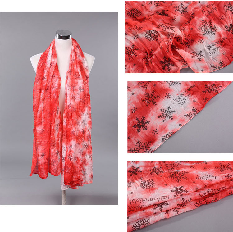 Wholesale silk viscose knitting scarf