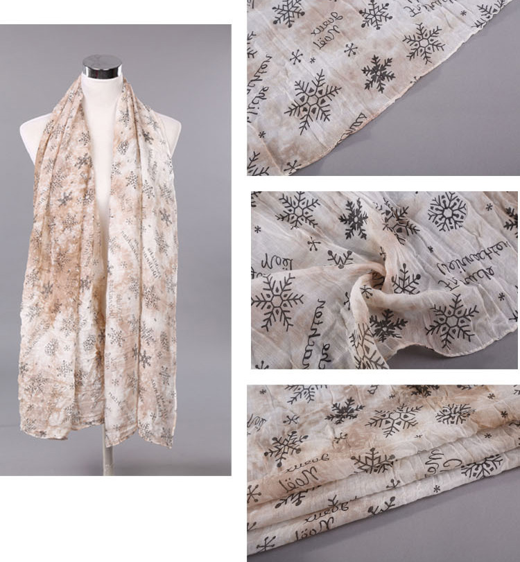Wholesale silk viscose knitting scarf
