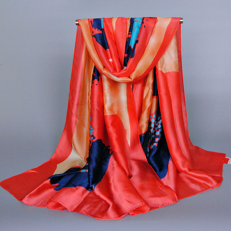 Women satin silk scarf wholesale