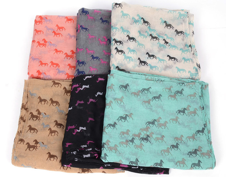 Wholesale viscose scarf animal print