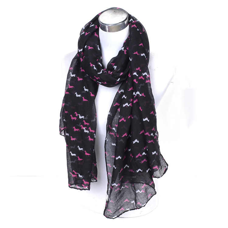 Wholesale viscose scarf animal print