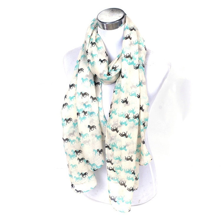Wholesale viscose scarf animal print