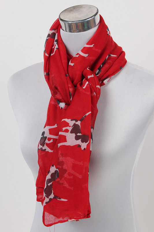 Wholesale silk scarf animal print