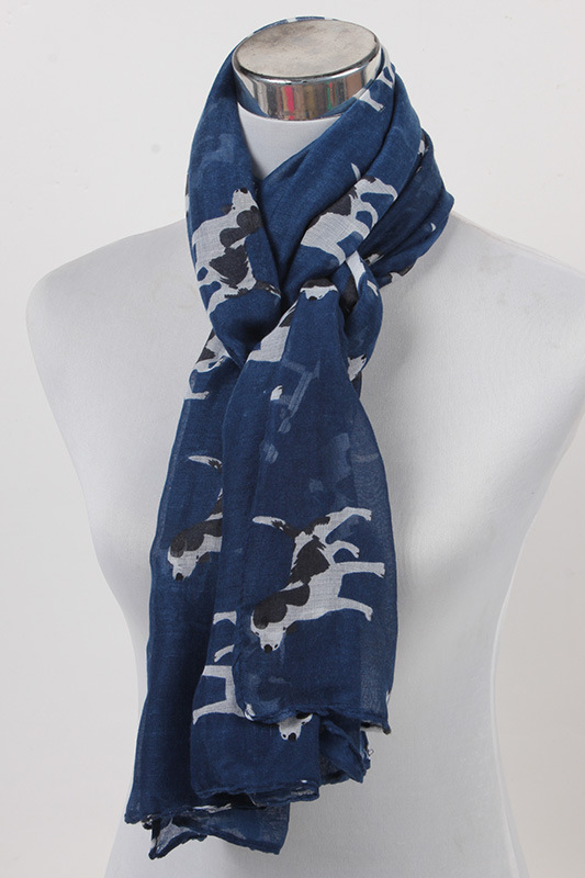 Wholesale silk scarf animal print