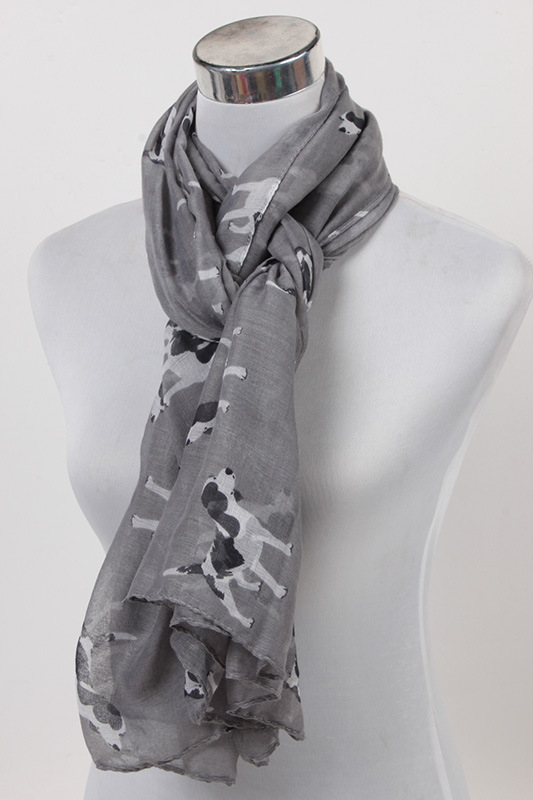 Wholesale silk scarf animal print