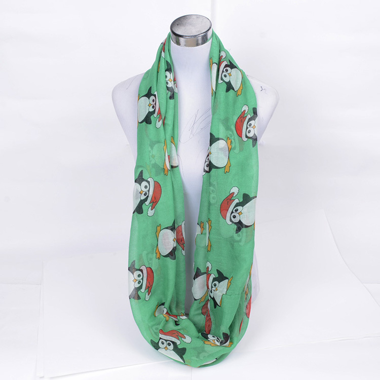 Wholesale christmas silk scarves