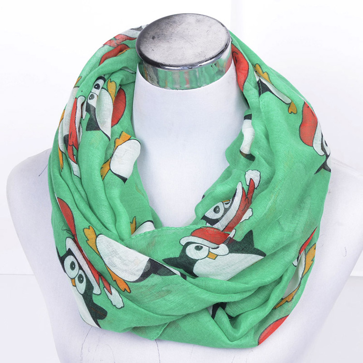 Wholesale christmas silk scarves