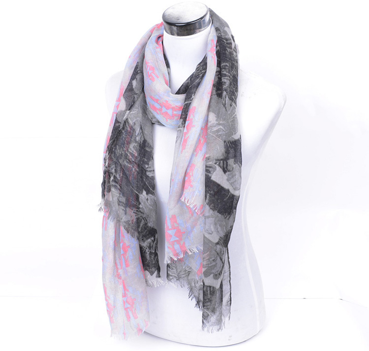 Infinity fringed scarf wholesale